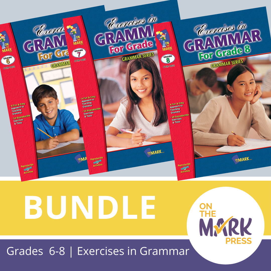 Exercises in Grammar 3 Book Savings Bundle! Grades 6-8