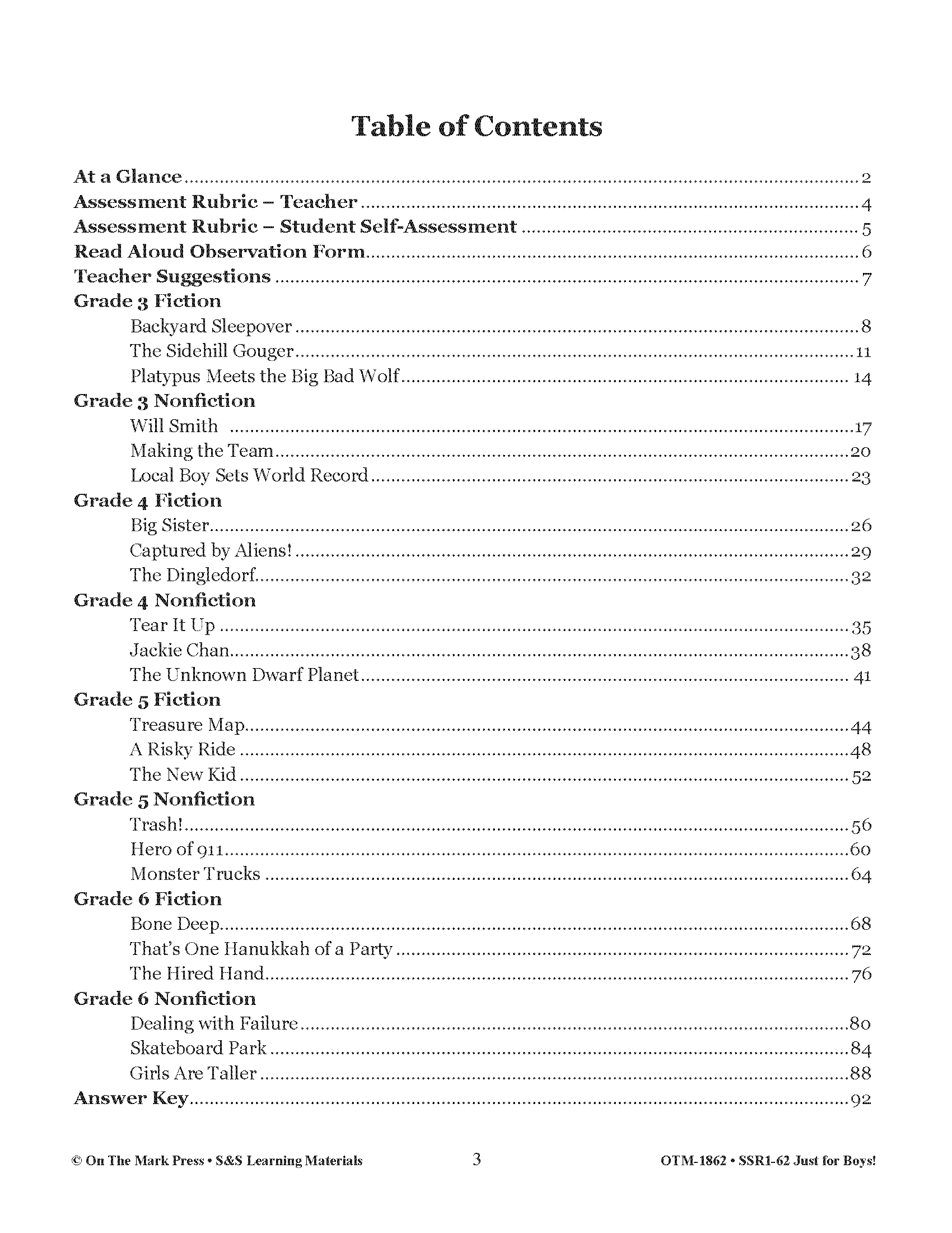 Fiction & Nonfiction Reading Savings Bundle! Grades 3-6