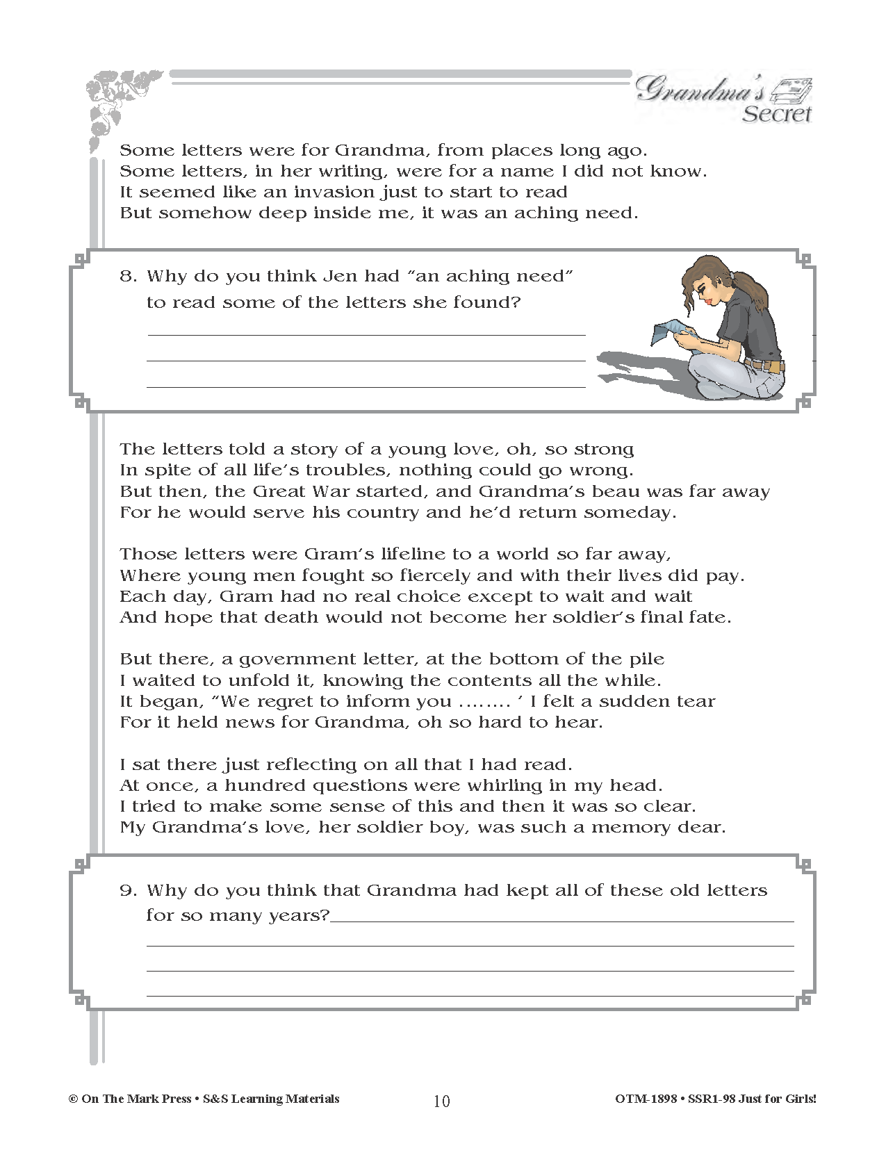 Fiction & Nonfiction Reading Savings Bundle! Grades 6-8