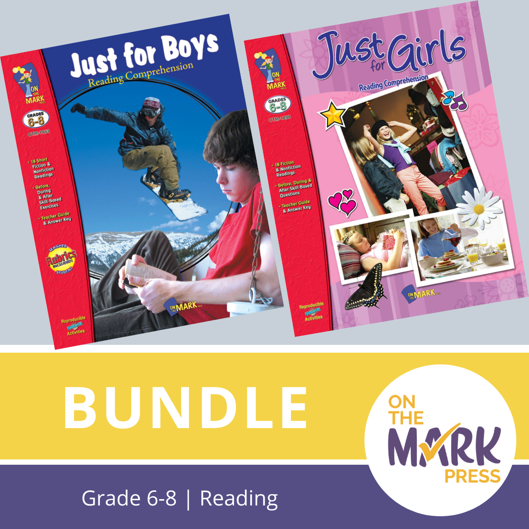 Fiction & Nonfiction Reading Savings Bundle! Grades 6-8