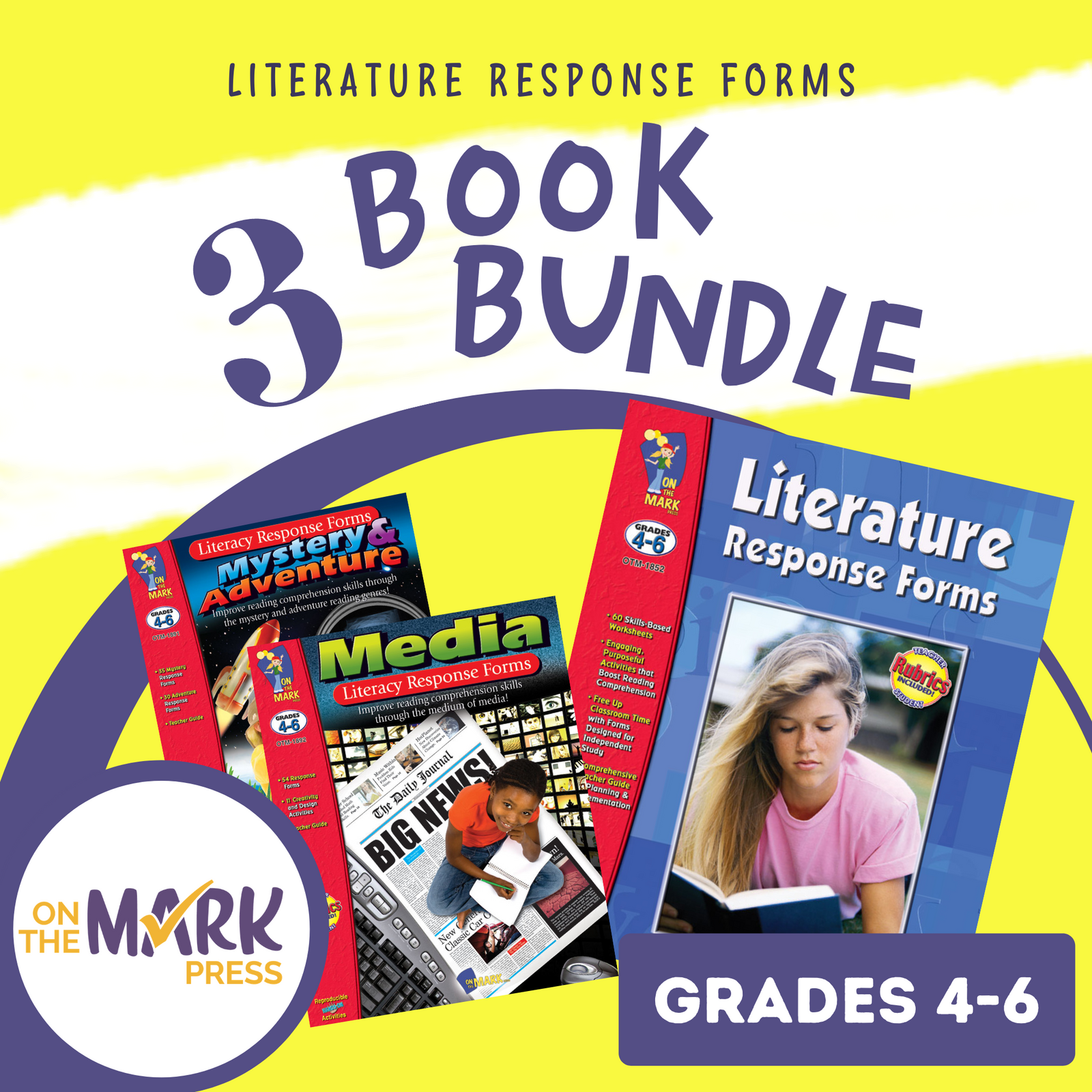 Reading/Literature Response 3 Book Savings Bundle! Grades 4-6