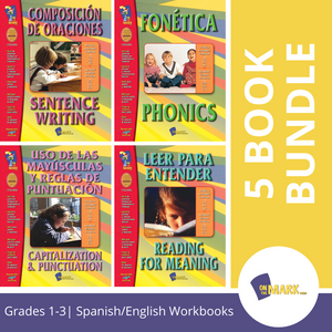 Spanish/English Language Arts 5 Workbook Bundle!