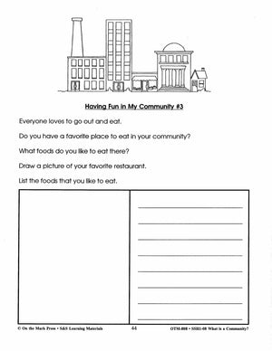 What is a Community? Grades 2-4