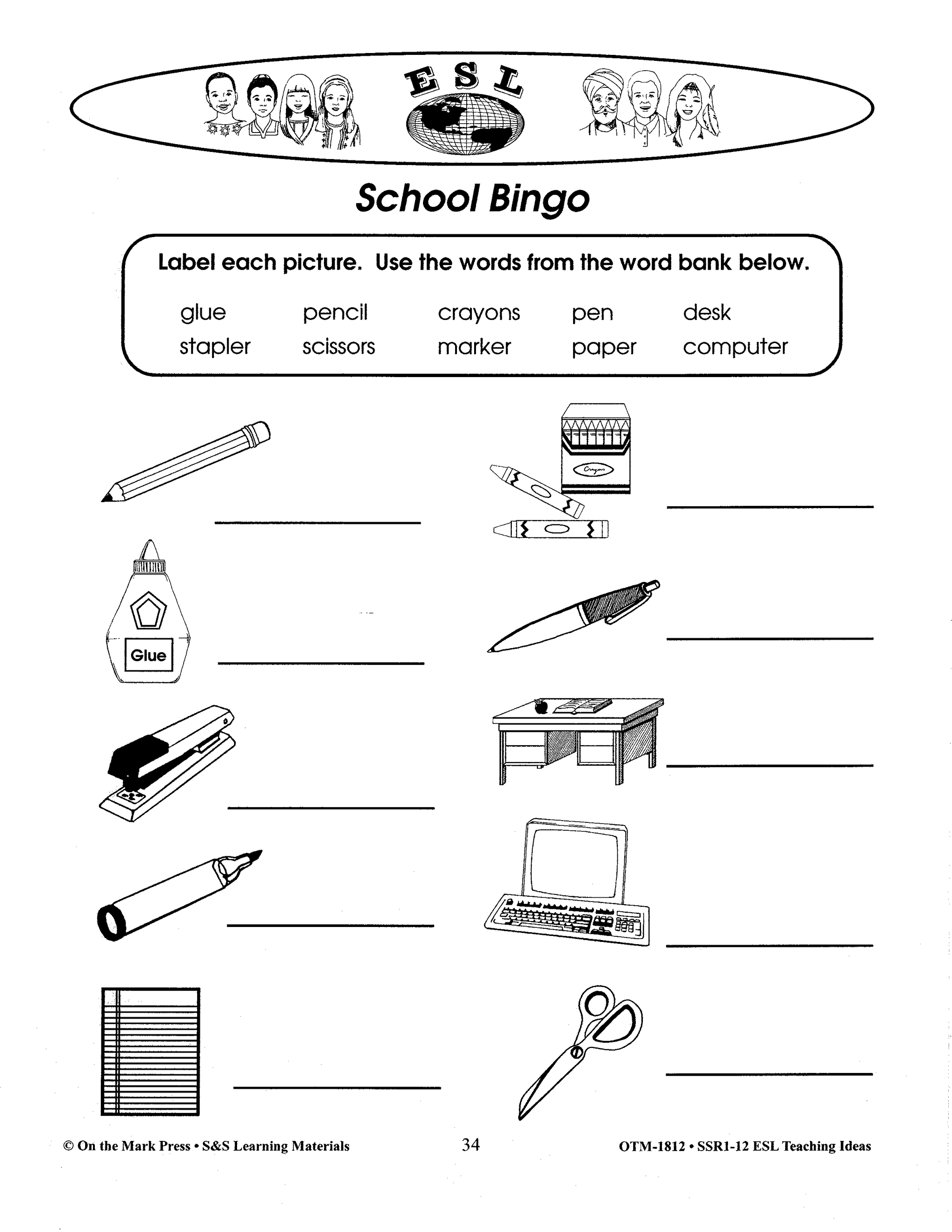 ESL Savings Bundle! (English as a Second Language Worksheets)