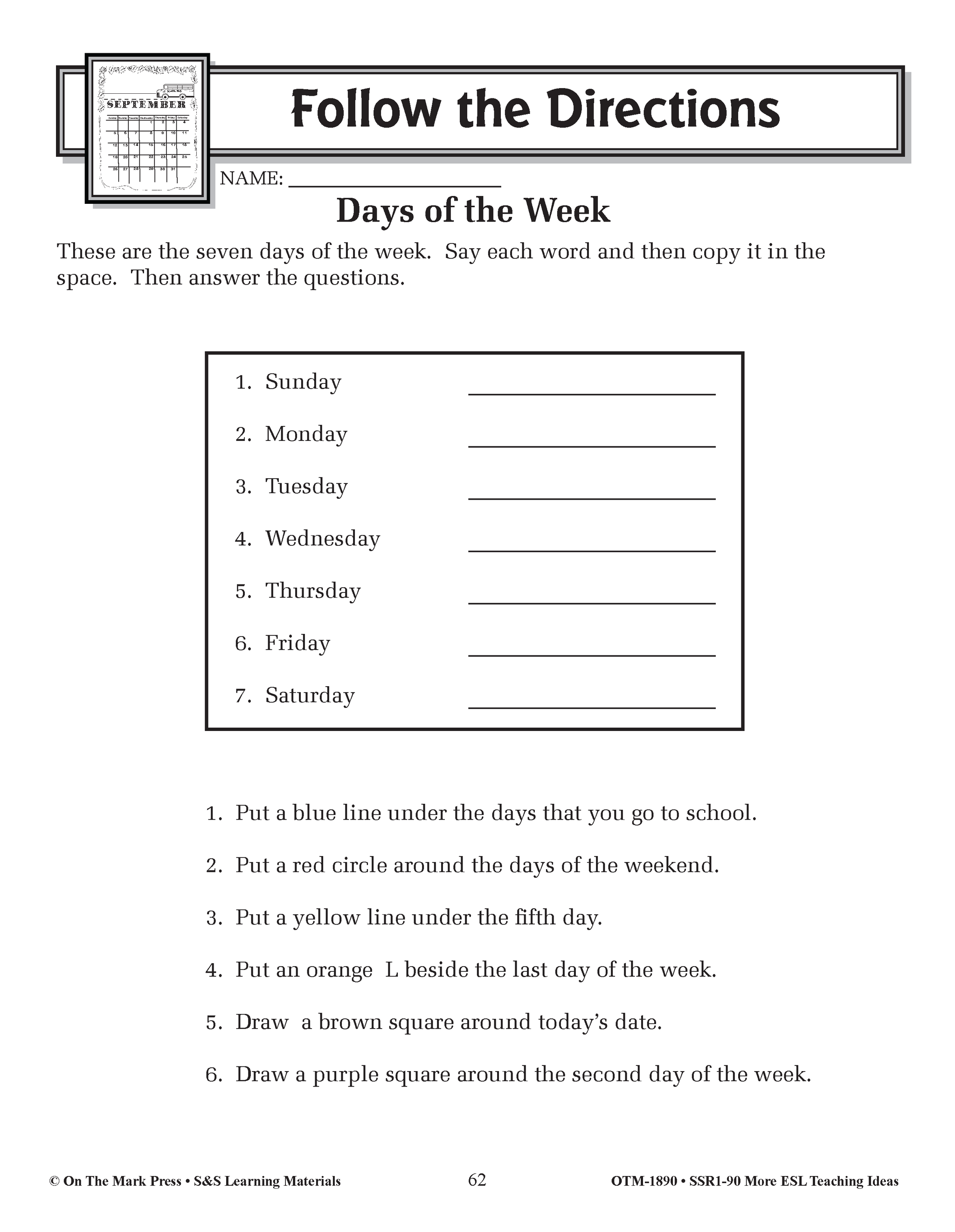 ESL Savings Bundle! (English as a Second Language Worksheets)