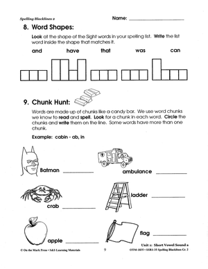 Spelling Grade 2 Program & Blacklines Bundle! * 36 Weeks of Content!