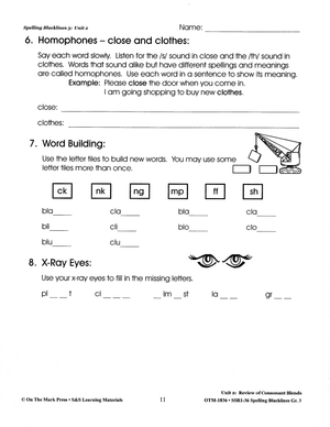 Spelling Grade 3 Program & Blacklines Bundle! * 36 Weeks of Content!