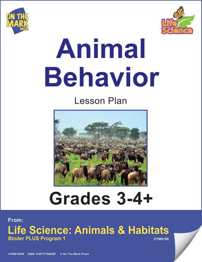Animal Behavior Activities Grades 3+