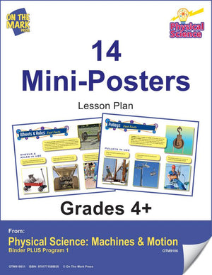 14 Physical Science Mini-Posters Grades 4+