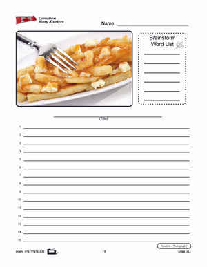 Canadian Story Starters Grades 7-8