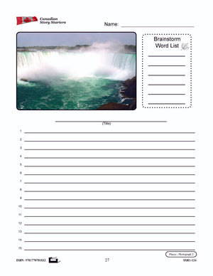 Canadian Story Starters Grades 7-8