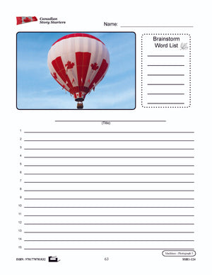 Canadian Story Starters Grades 7-8