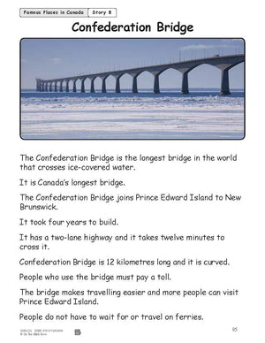 52 Weekly Nonfiction Stories About Canada Grades 1-2