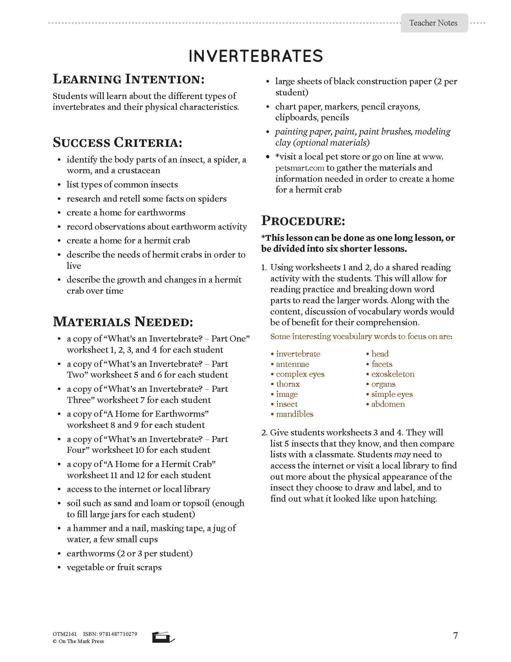 Ontario Grade 2 Science Curriculum Savings Bundle! - A Full Year of Lessons!