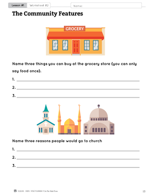 Ontario Grade 1 Social Studies Curriculum Savings Bundle!