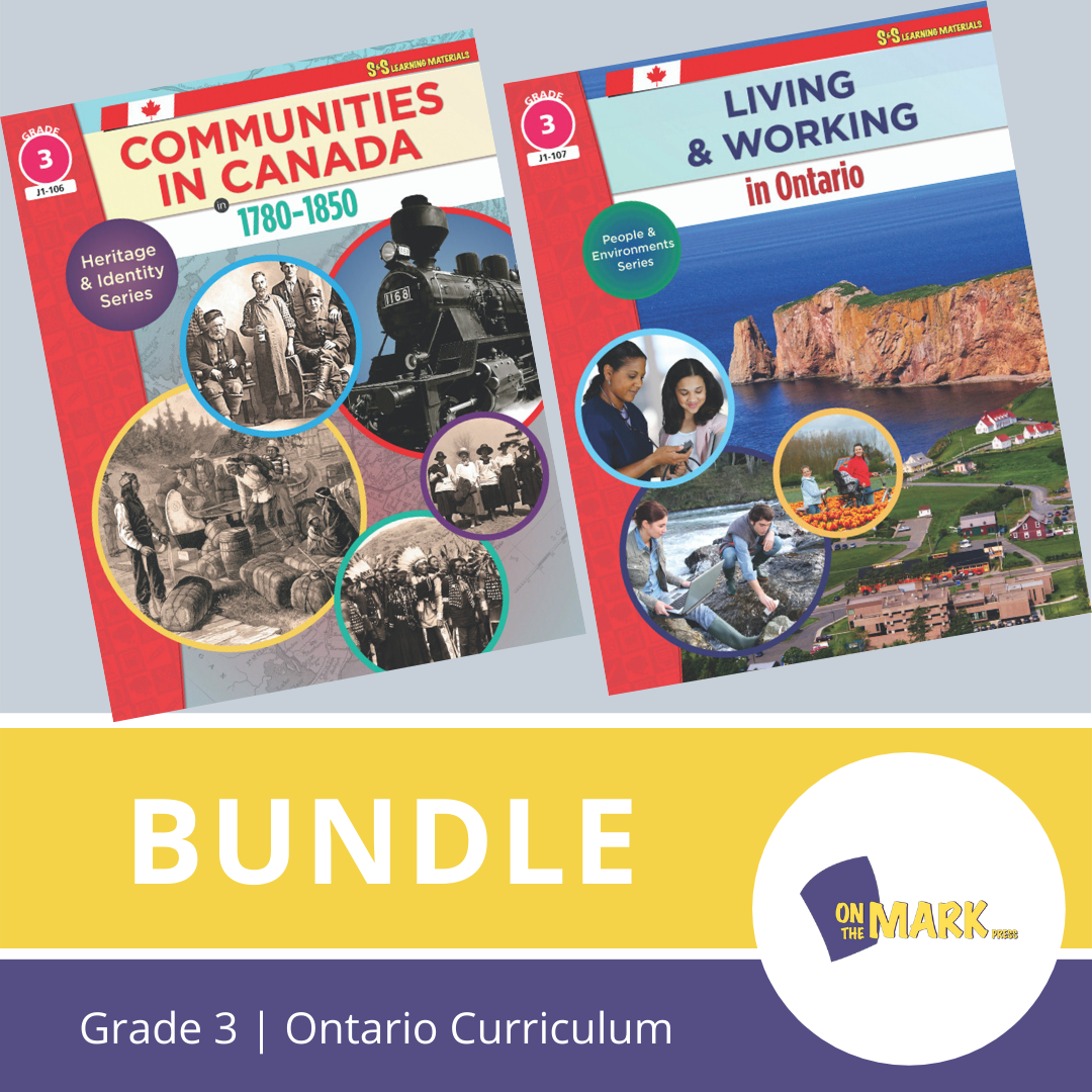 Ontario Grade 3 Social Studies Curriculum Savings Bundle!