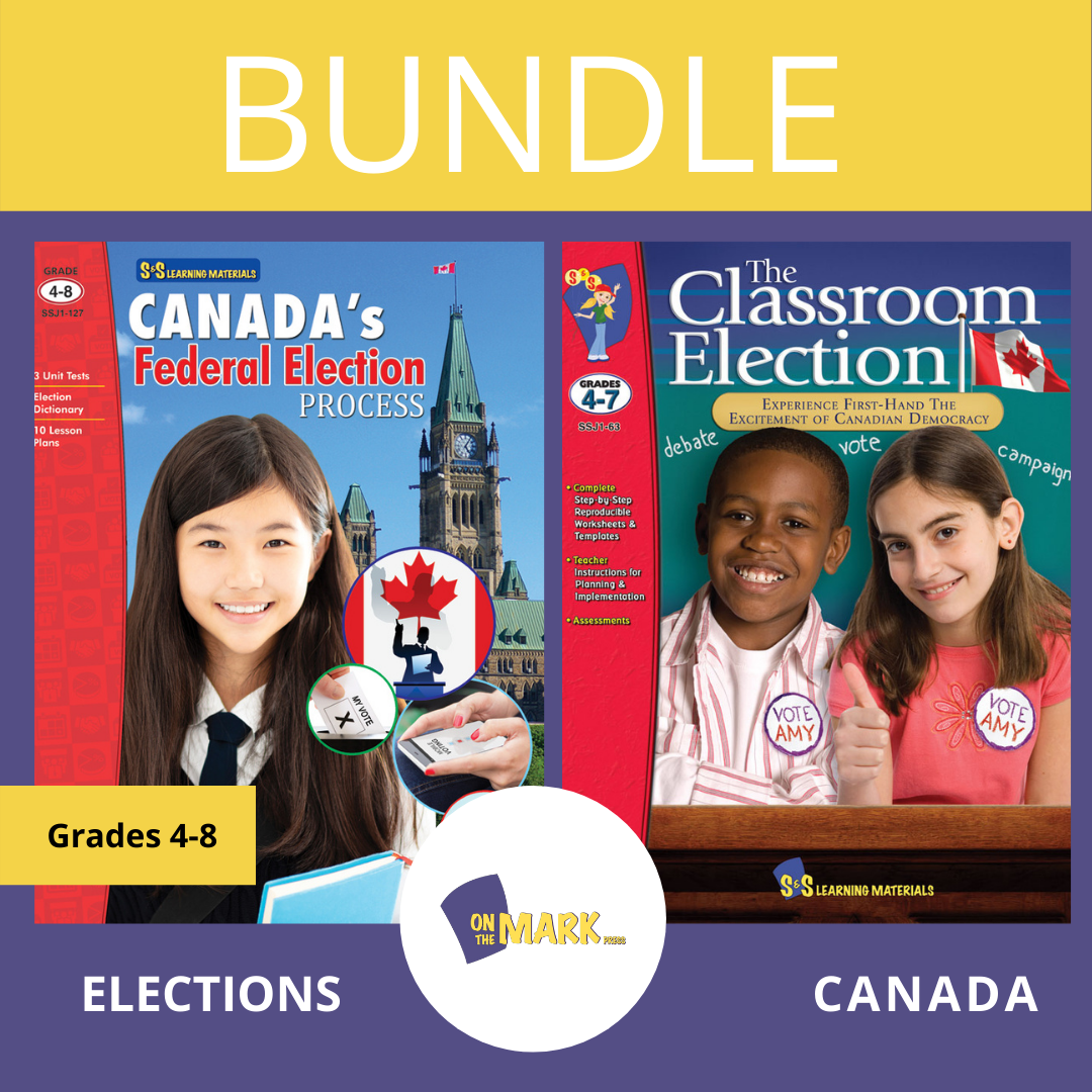 Elections in Canada 2 Book Bundle! Grades 4-8