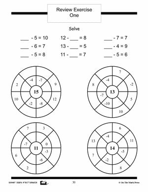 Subtraction Facts Workbook Grades 2/3
