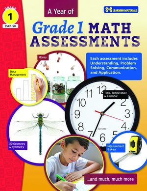 A Year of Grade 1 Math Assessments