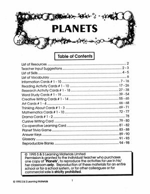 Planets Grades 3-6 (Canadian Edition)