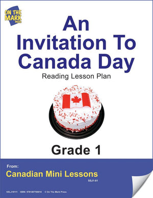 An Invitation to Canada Day Reading Lesson Grade 1