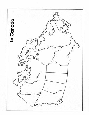 Cartes Geograph & Symboles du Canada Collection d'image 1-8 Annee