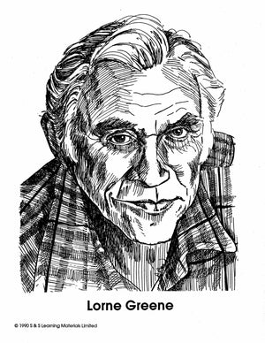 Famous Canadians Black & White Picture Collection Grades 1-8