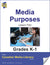 Media Purposes Gr. K-1 E-Lesson Plan