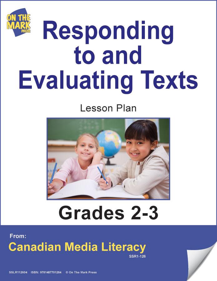 Responding To & Evaluating Texts Gr. 2-3 E-Lesson Plan