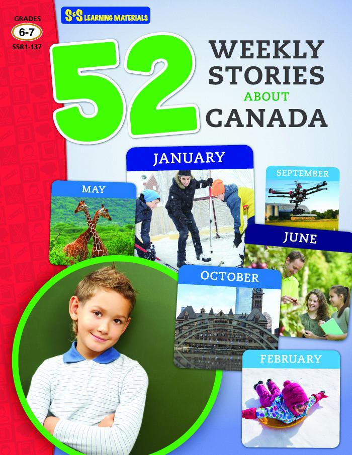 52 Weekly Nonfiction Stories About Canada Grades 6-7