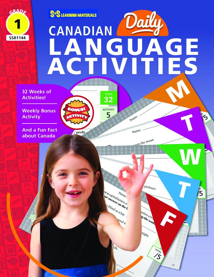 Canadian Daily Language Activities Grade 1