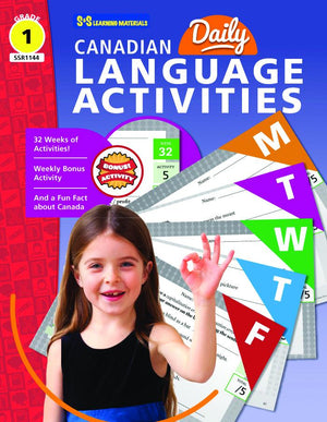 Canadian Daily Language Activities Grade 1