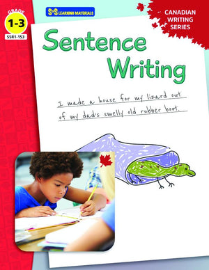 Sentence Writing - Canadian Writing Series Gr. 1-3