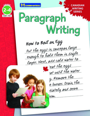 Paragraph Writing - Canadian Writing Series Gr. 2-4