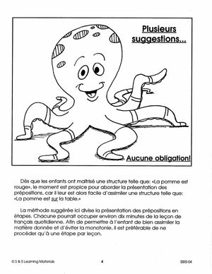 Les prépositions 1e à 3e année