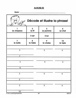 Les prépositions 1e à 3e année