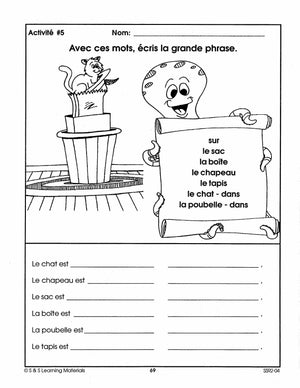 Les prépositions 1e à 3e année