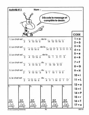 Les prépositions 1e à 3e année
