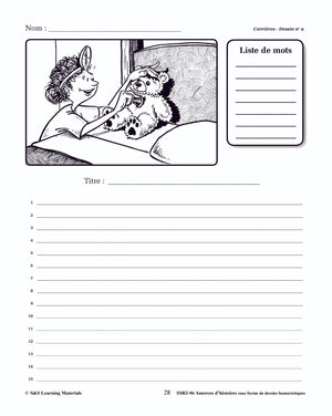 Amorces D'histoires Dessins Humoristiques 4e à 6e année