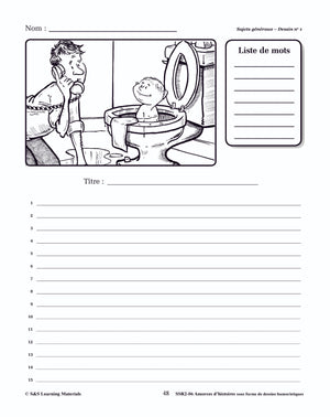 Amorces D'histoires Dessins Humoristiques 4e à 6e année