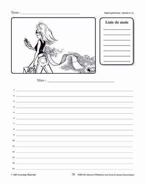 Amorces D'histoires Dessins Humoristiques 4e à 6e année