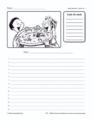 Amorces d'histoires Dessins Humoristiques 1e à 6e année