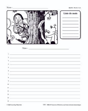 Amorces d'histoires Dessins Humoristiques 1e à 6e année