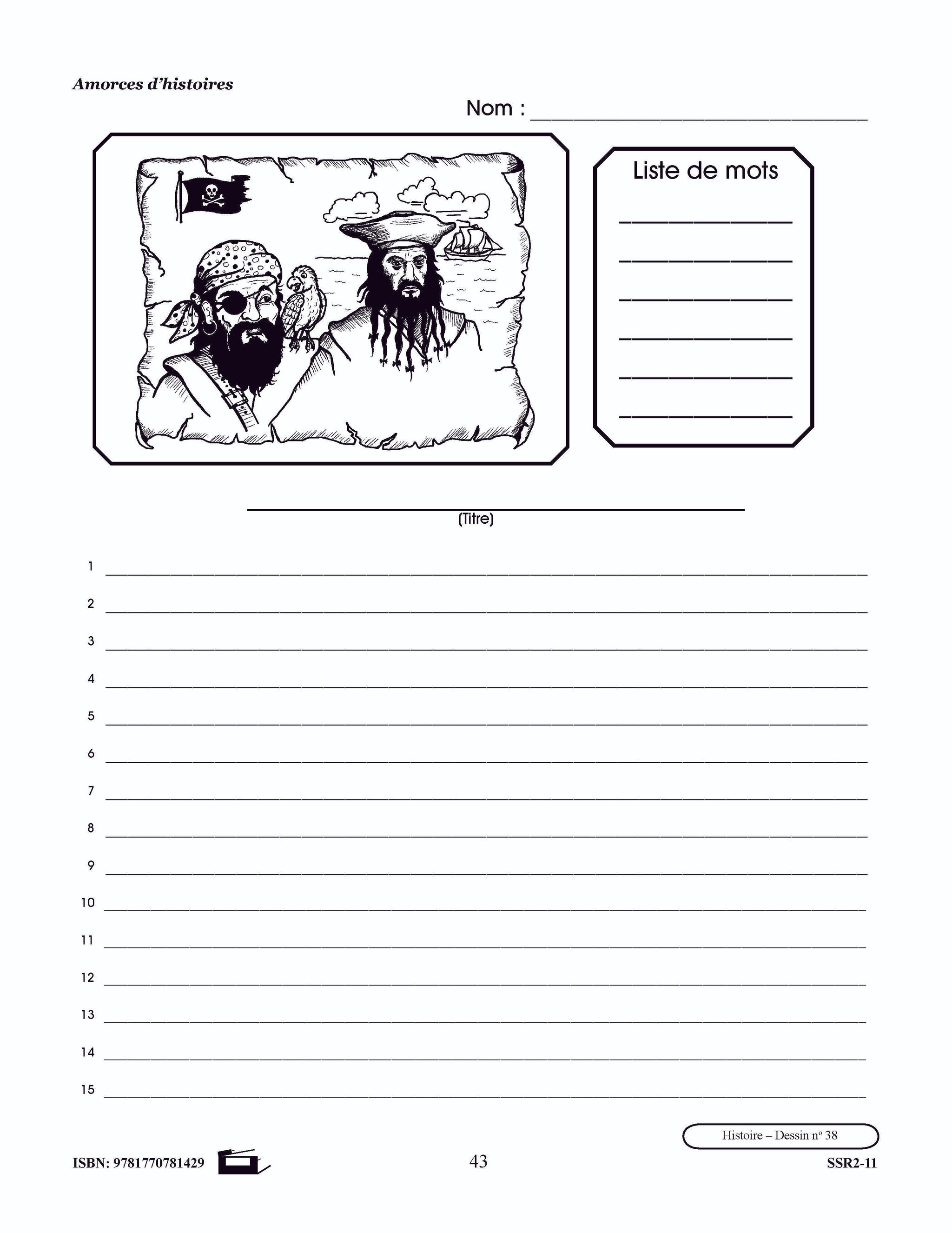 Amorces d'histoires 4e à 6e année