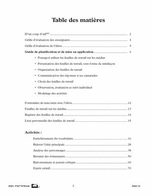 La littératie par les médias 4e à 6e année