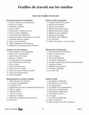 La littératie par les médias 4e à 6e année