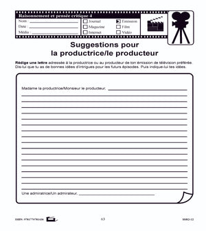 La littératie par les médias 4e à 6e année