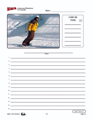 Amorces d'histoires le Canada 4e à 6e année