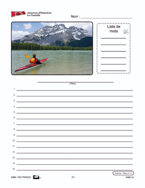 Amorces d'histoires le Canada 7e à 8e année