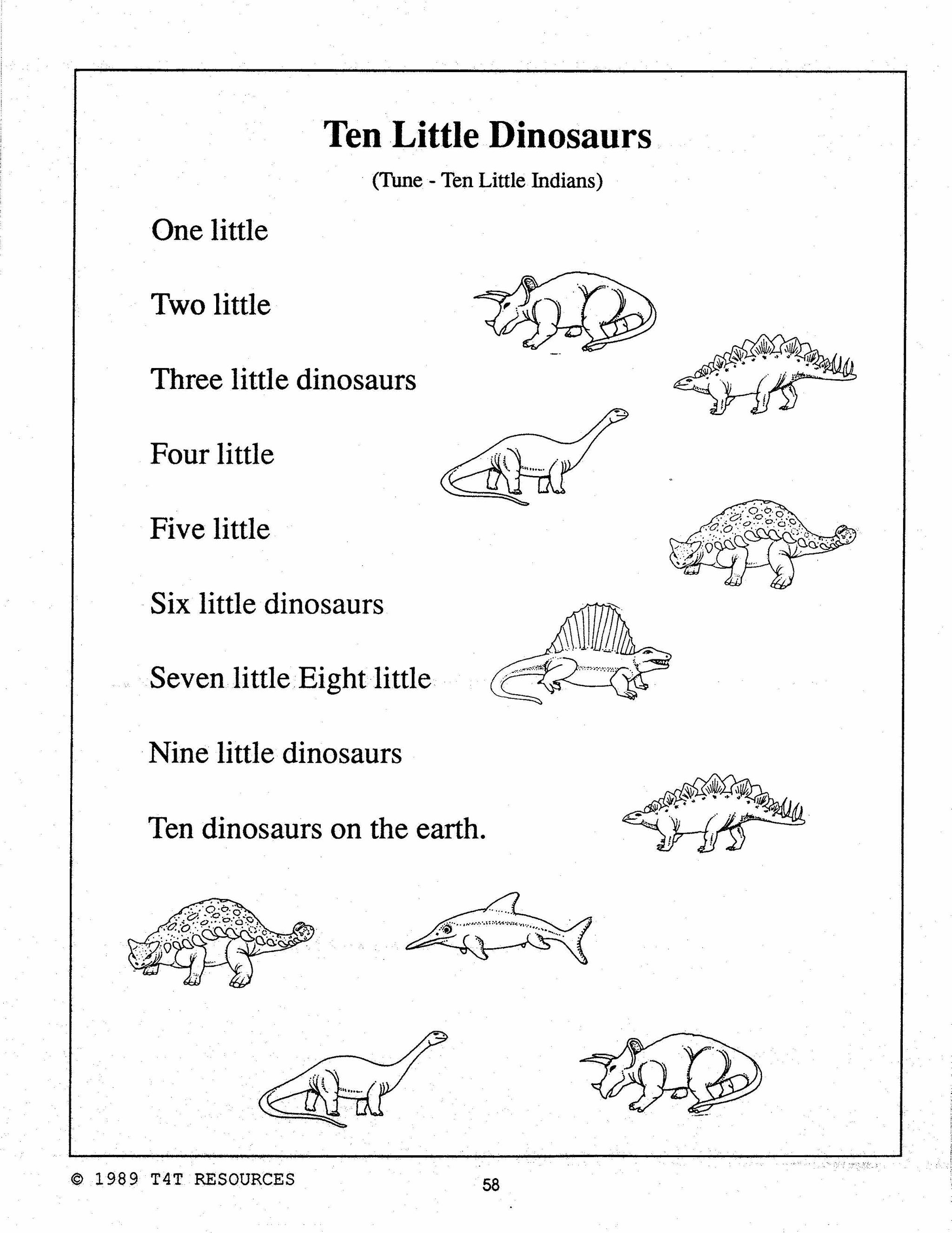 Dinosaurs - An Integrated Theme Unit Grades JK/SK